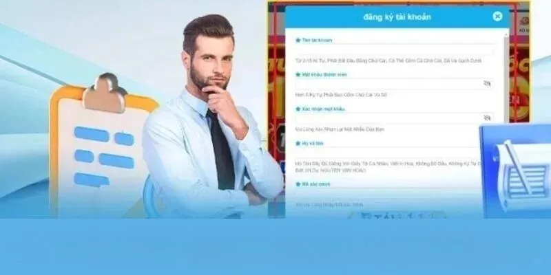 Đăng ký tài khoản cần thực hiện yêu cầu từ 8xbet